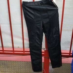 Free People Leather pants